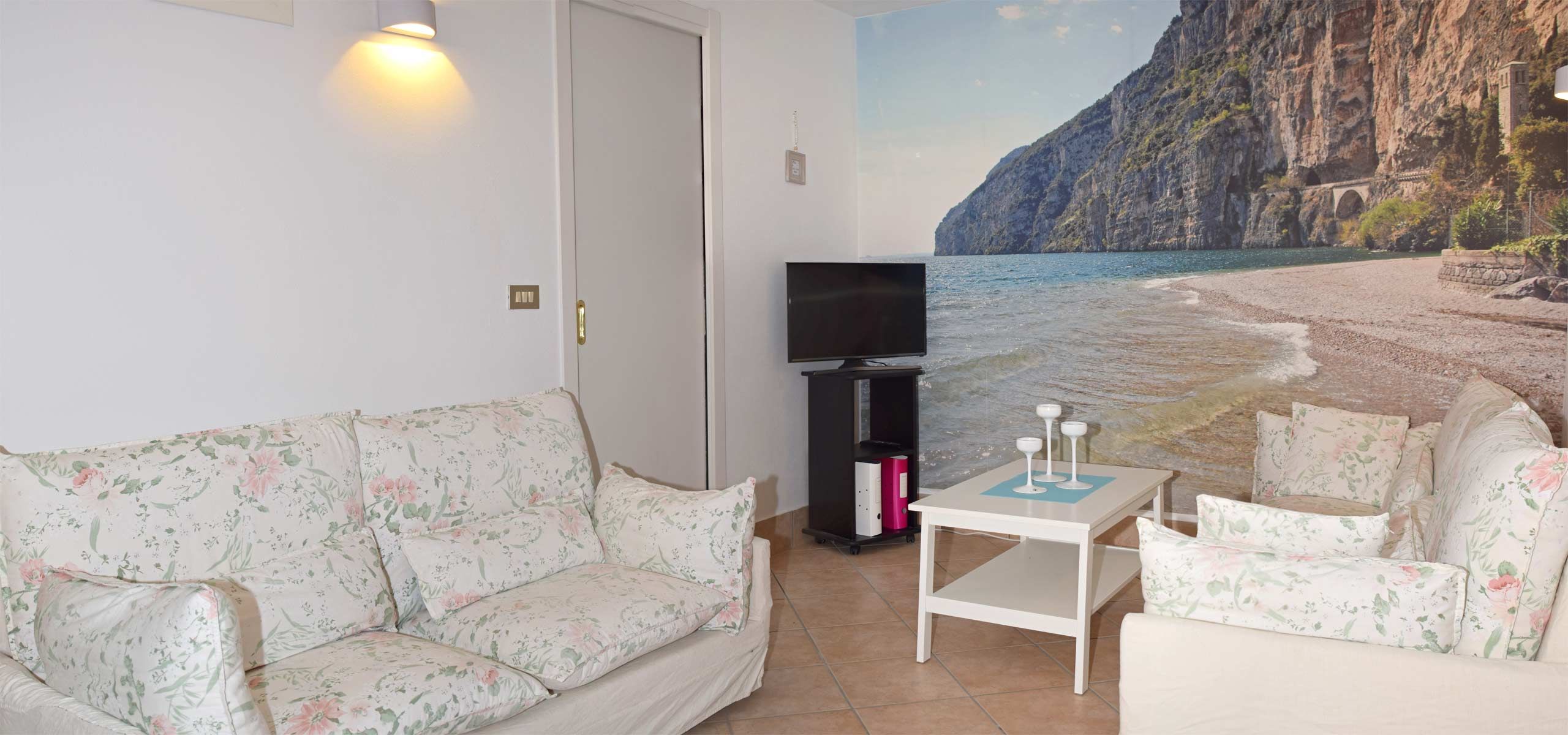 Wohnbereich Ferienwohnung Gardasee