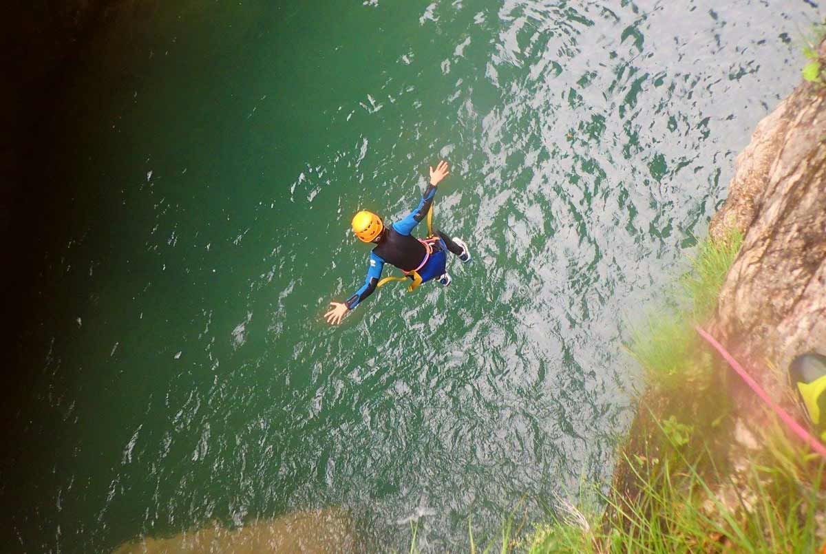 Canyoning am Gardasee